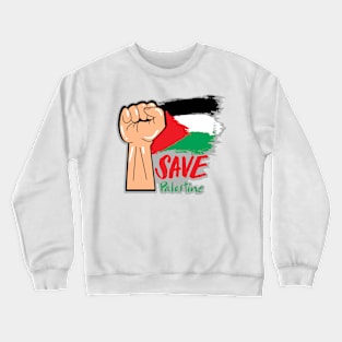 Save Palestine Crewneck Sweatshirt